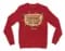 Nee Pudungurathu Puraavume Theva Illadha Aani Dhan Men/Unisex Long Sleeve Sweatshirt in Cherry Red Color